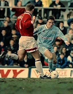 Images Dated 24th February 1996: Coventry City's Eion Jess Makes Debut: Coventry City vs Middlesbrough