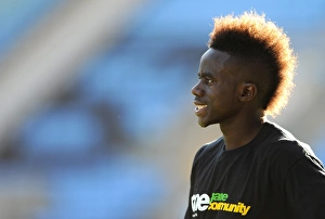 <b class=qtipBold><figcaption>Gael Bigirimana, Coventry City</figcaption></b><br>npower Football League Championship - Coventry City v Burnley - Ricoh Arena<br><em>© PA Archive/Press Association Images</em> Gael Bigirimana, Coventry City
