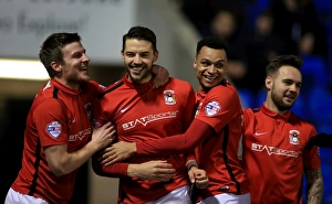 Sky Bet League One - Shrewsbury Town v Coventry City - Greenhous Meadow Sky Bet League One - Shrewsbury Town v Coventry City - Greenhous Meadow