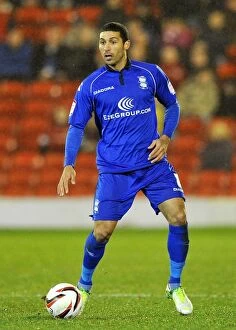 Images Dated 26th December 2012: Hayden Mullins Leads Birmingham City at Oakwell Stadium Against Barnsley in Npower Championship