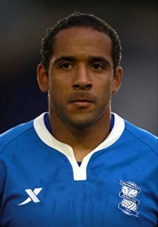 Images Dated 25th August 2011: Jean Beausejour in Action: Birmingham City vs. Nacional - Europa League Play-Off Clash (2011)