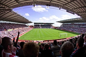 Images Dated 15th August 2009: Stoke City Football Club at Britannia Stadium