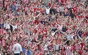 Images Dated 17th April 2011: Stoke City vs. Bolton Wanderers: FA Cup Semi-Final Showdown En Route to Wembley (April 17, 2011)