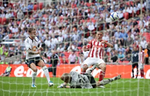 Images Dated 17th April 2011: Stoke City's Historic Victory: Glory on April 17, 2011 vs. Bolton Wanderers