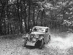 Coupe Gallery: 1934 Singer 9 Sports Coupe. Fingle Hill trial
