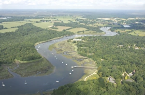 Beaulieu River Aerial view