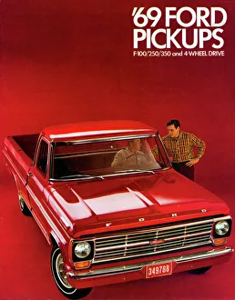 Pick Up Truck Gallery: Ford F100 Pickup 1969