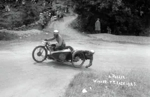 Isle Of Man TT Prints: Douglas IOM Sidecar TT 1925 Print
