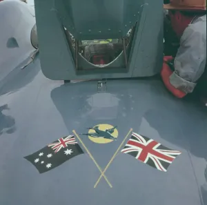 Donald Campbell Prints: Donald Campbell prepares for a run in Bluebird at Lake Eyre 1963 Print