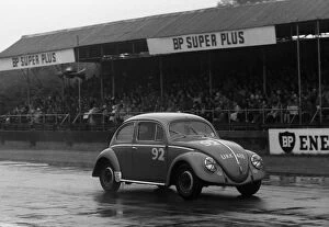 VW Beetle, R.Vaughan. Goodwood 34th members meeting 25.4.1959