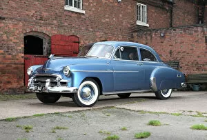 Images Dated 3rd October 2011: 1950 Chevrolet Styleline De Luxe 2dr Coupe, Release signed