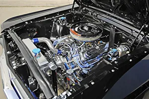 1965 Ford Mustang Fastback - Spicehecker 501 Base Black with Rally Blue 1965 Ford Mustang Fastback - Spicehecker 501 Base Black with Rally Blue