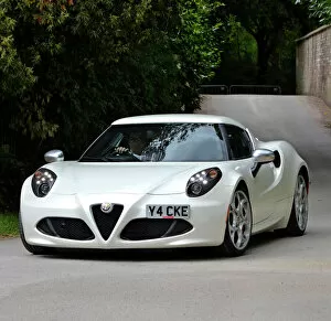 Alfa Romeo 4C Coupe, 2014, White