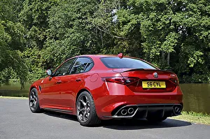 Alfa Romeo Giulia Quadrifoglio 2017 Red metallic Alfa Romeo Giulia Quadrifoglio 2017 Red metallic
