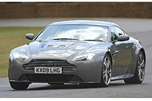 Aston Martin V12 Vantage 2009 grey metallic Goodwood FOS 09 Aston Martin V12 Vantage 2009 grey metallic Goodwood FOS 09