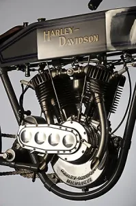 Harley-Davidson Prints: Harley Davidson V-Twin Racer 1916 Print