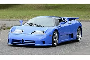 Images Dated 4th August 2013: Bugatti EB110 SS, 1995, Blue