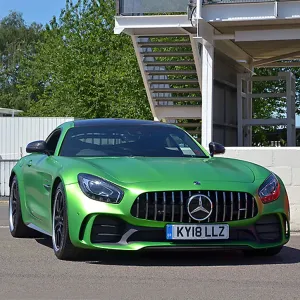 Mercedes-Benz AMG GT-R Green Metallic Print