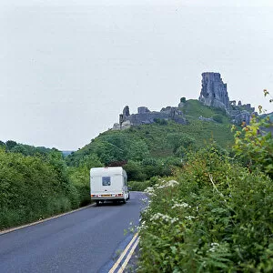 Images Dated 29th January 2006: Caravan at Corfe Castle Dorset
