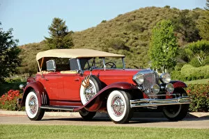 Images Dated 29th May 2008: Chrysler Imperial CG Dual Cowl Phaeton 1931 Red 2-tone
