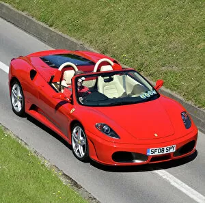 Images Dated 2nd June 2013: Ferrari 430 Spider, 2008, Red