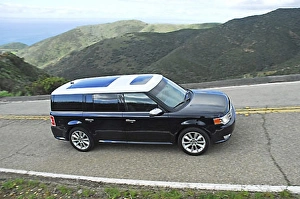 Ford Flex Ecoboost AWD Limited 2010 blue dark Ford Flex Ecoboost AWD Limited 2010 blue dark