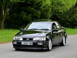 Images Dated 18th May 2013: Ford Sierra Sapphire RS Cosworth, 1992, Black