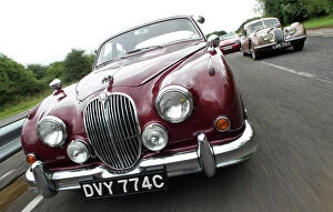 Images Dated 23rd August 2010: Jaguar Mk.2 3.8 1965 red