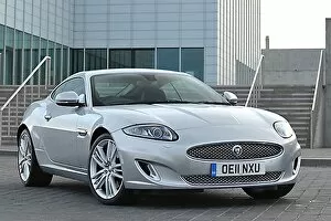 Images Dated 7th September 2011: Jaguar XK, 2011, Silver