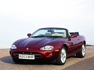Jaguar XK8 (convertible), 1998, Red, dark Jaguar XK8 (convertible), 1998, Red, dark