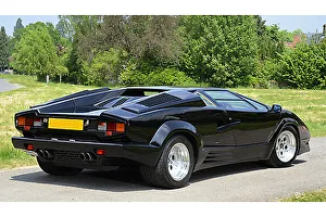 Lamborghini Countach 25th Anniversary Edition, Black, 1989