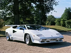 Eighties Gallery: Lamborghini Countach 5000QV, 1988, White
