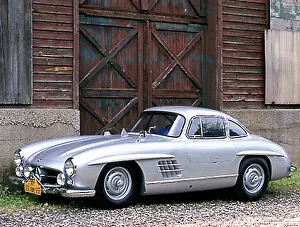 Mercedes-Benz 300SL Gullwing Works Prototype, 1953, Silver Mercedes-Benz 300SL Gullwing Works Prototype, 1953, Silver
