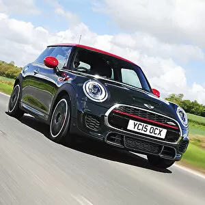 Images Dated 6th July 2014: Mini John Cooper Works, 2015, Black, & red
