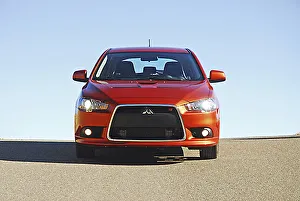 Mitsubishi Lancer Ralliart Sportback 2010 orange Mitsubishi Lancer Ralliart Sportback 2010 orange