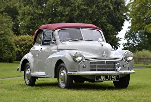 Morris Minor Convertible 1955 Grey red trim Morris Minor Convertible 1955 Grey red trim