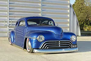 Hot Rod Collection: Plymouth Sled (Hotrod), 1947, Blue, metallic