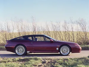 Renault Alpine Le Mans, 1992, Red, burgundy Renault Alpine Le Mans, 1992, Red, burgundy