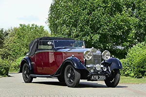 Rolls-Royce Phantom 3 20-25hp 1934 Red & black Rolls-Royce Phantom 3 20-25hp 1934 Red & black