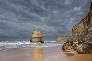 The 12 Apostles, seen from the beach at Gibsons Steps, Great Ocean Road, Australia The 12 Apostles, seen from the beach at Gibsons Steps, Great Ocean Road, Australia