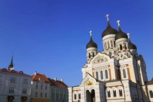 18th century Alexandr Nevsky Cathedral in Tallinn, Estonia 18th century Alexandr Nevsky Cathedral in Tallinn, Estonia