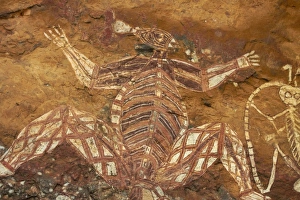 Aboriginal rock art of Namarndjolg, Anbangbang Gallery, at Burrunggui (Nourlangie Rock) Aboriginal rock art of Namarndjolg, Anbangbang Gallery, at Burrunggui (Nourlangie Rock)