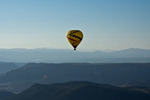 Aerial View; sister balloon; Red Rock Country; Sedona; Coconino National Forest; Arizona Aerial View; sister balloon; Red Rock Country; Sedona; Coconino National Forest; Arizona