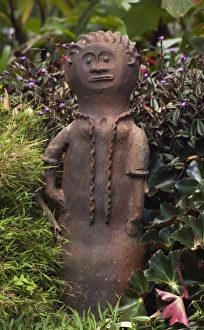 Africa; Malawi; Zomba; Garden statue at Zomba Mountain Lodge Africa; Malawi; Zomba; Garden statue at Zomba Mountain Lodge