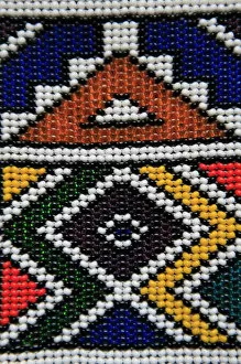 Images Dated 27th March 2011: Africa, South Africa. Traditional beaded art