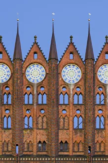 The Alte Markt (old market) with the iconic town hall. The Hanseatic City Stralsund The Alte Markt (old market) with the iconic town hall. The Hanseatic City Stralsund