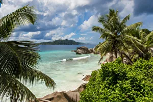 Anse Severe beach, La Digue, Republic of Seychelles, Indian Ocean Anse Severe beach, La Digue, Republic of Seychelles, Indian Ocean