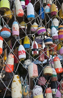 Apalachicola Floirida an old Florida town and old boat historical painted buoys items Apalachicola Floirida an old Florida town and old boat historical painted buoys items