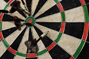 Argentina, El Calafate. Darts and target, Los Sauces Casa Patagonica Resort Argentina, El Calafate. Darts and target, Los Sauces Casa Patagonica Resort