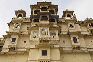 Asia, India, Rajasthan, Udaipur. City Palace of the Majarajah Asia, India, Rajasthan, Udaipur. City Palace of the Majarajah
